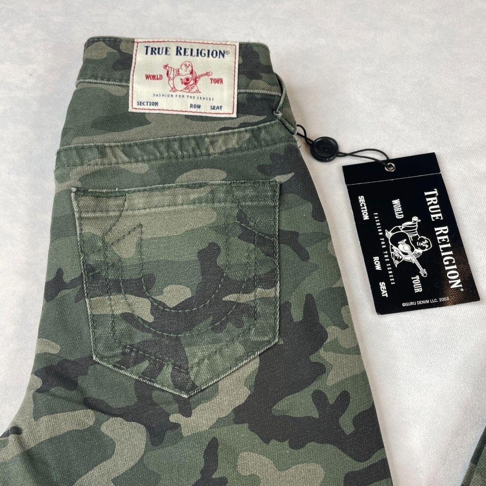 True Religion Women's Halle Camo Skinny Jeans - Picture 6 of 15